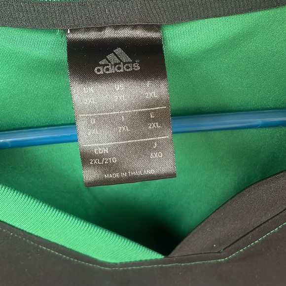 BOSTON Celtics  NBA ADIDAS Long Sleeve WARM UP Jersey 2xl - Picture 3 of 9